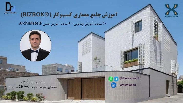 پکیج خودآموز معماری کسب و کار براساس بیزباک (BIZBOK)